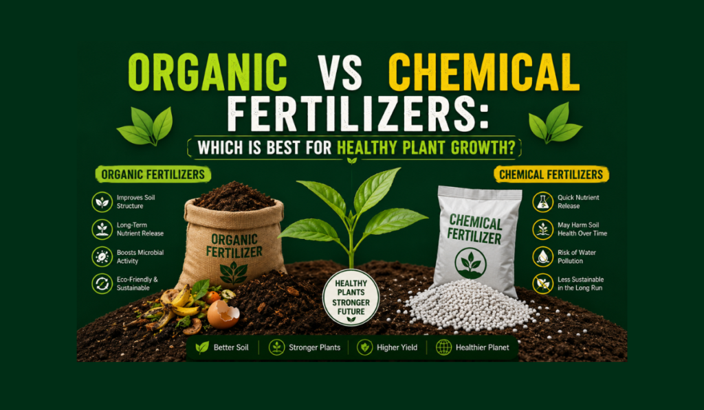 Organic vs Chemical Fertilizers Which Is Best for Healthy Plant Growth
