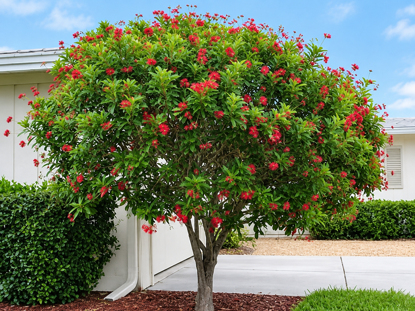Red Jatropha (جٹروفا) Jatropha integerrima Tree
